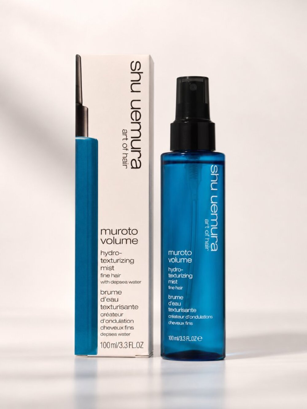 SHU UEMURA Muroto Volume Hydro-Texturizing Hair Mist NEW IN BOX NWT